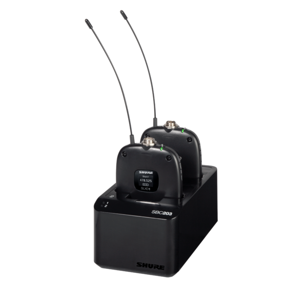 DUAL DOCKING CHARGER FOR 2 SB903 RECHARGEABLE LITHIUM-ION BATTERIES - US POWER SUPPLY INCLUDED